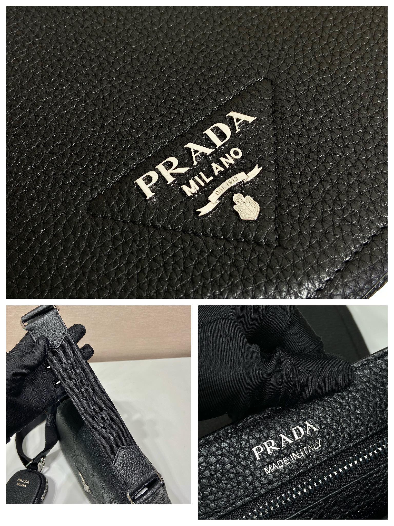 Prada 1BD293 Crossbody Bag -24*17*9.5CM