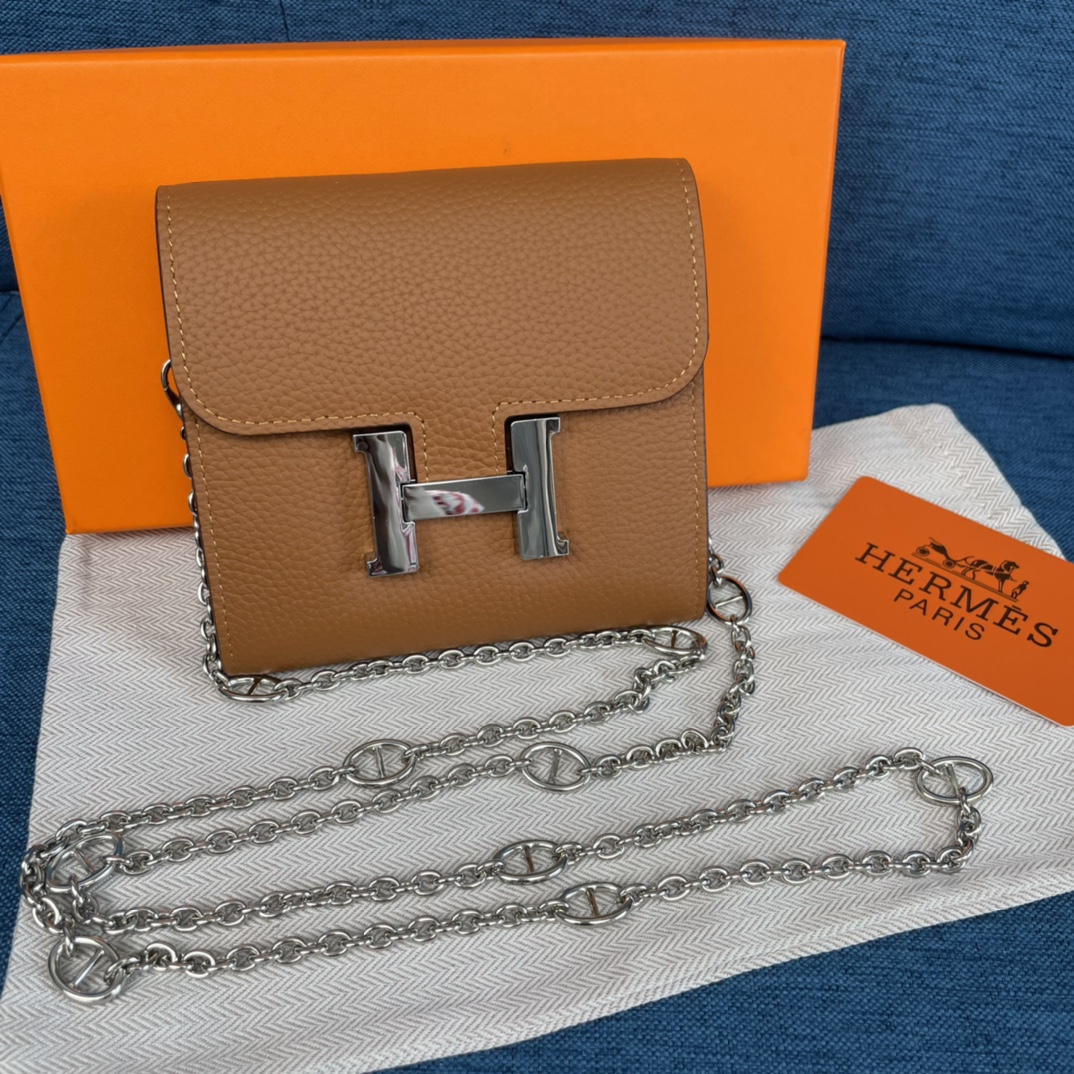 Hermes Constance Togo Leather-13*11.8CM