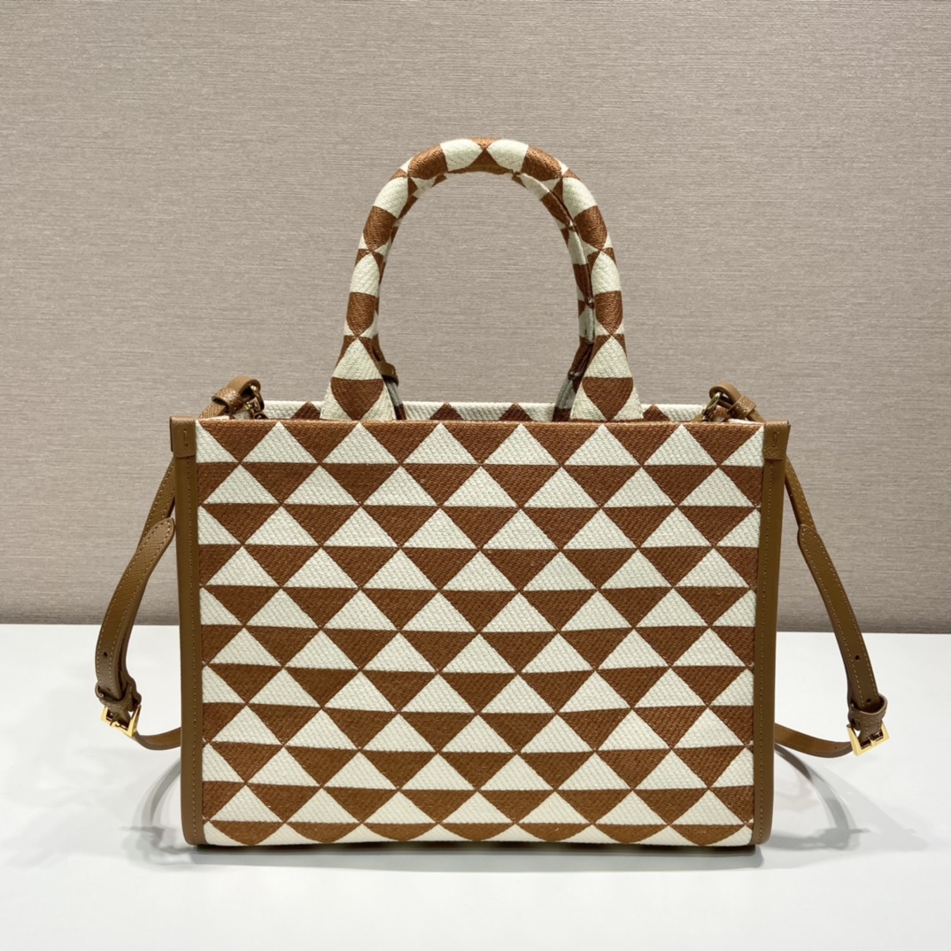 Prada Small Tote In Saffiano Leather 1BA354-28*22*9CM