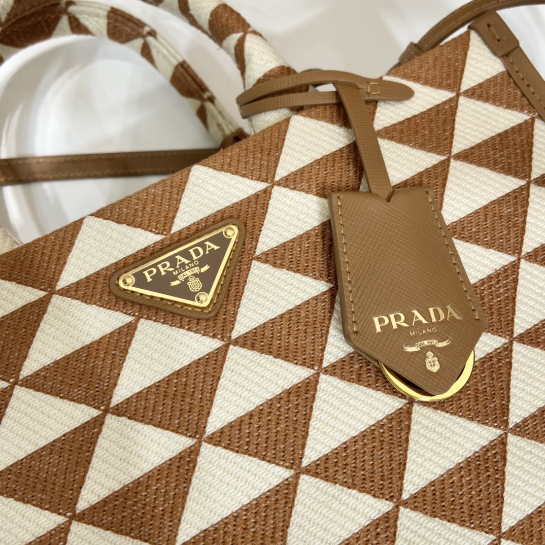 Prada Small Tote In Saffiano Leather 1BA354-28*22*9CM