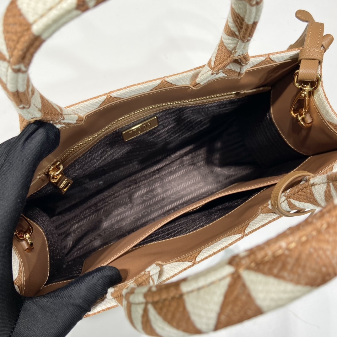 Prada Small Tote In Saffiano Leather 1BA354-28*22*9CM