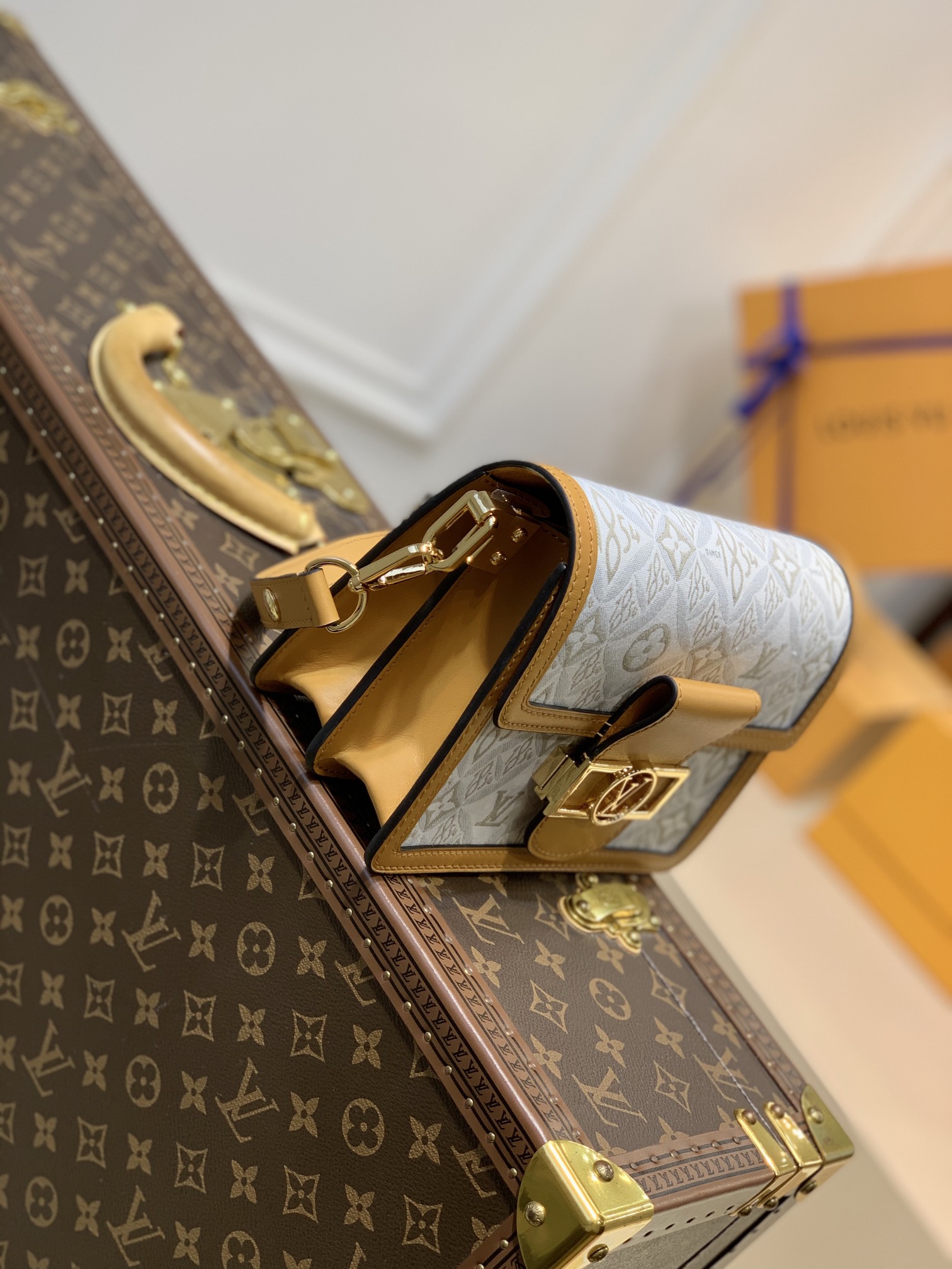 Louis Vuitton Mini Dauphine Bag-20*15*9CM Louis Vuitton Mini Dauphine Bag-20*15*9CM