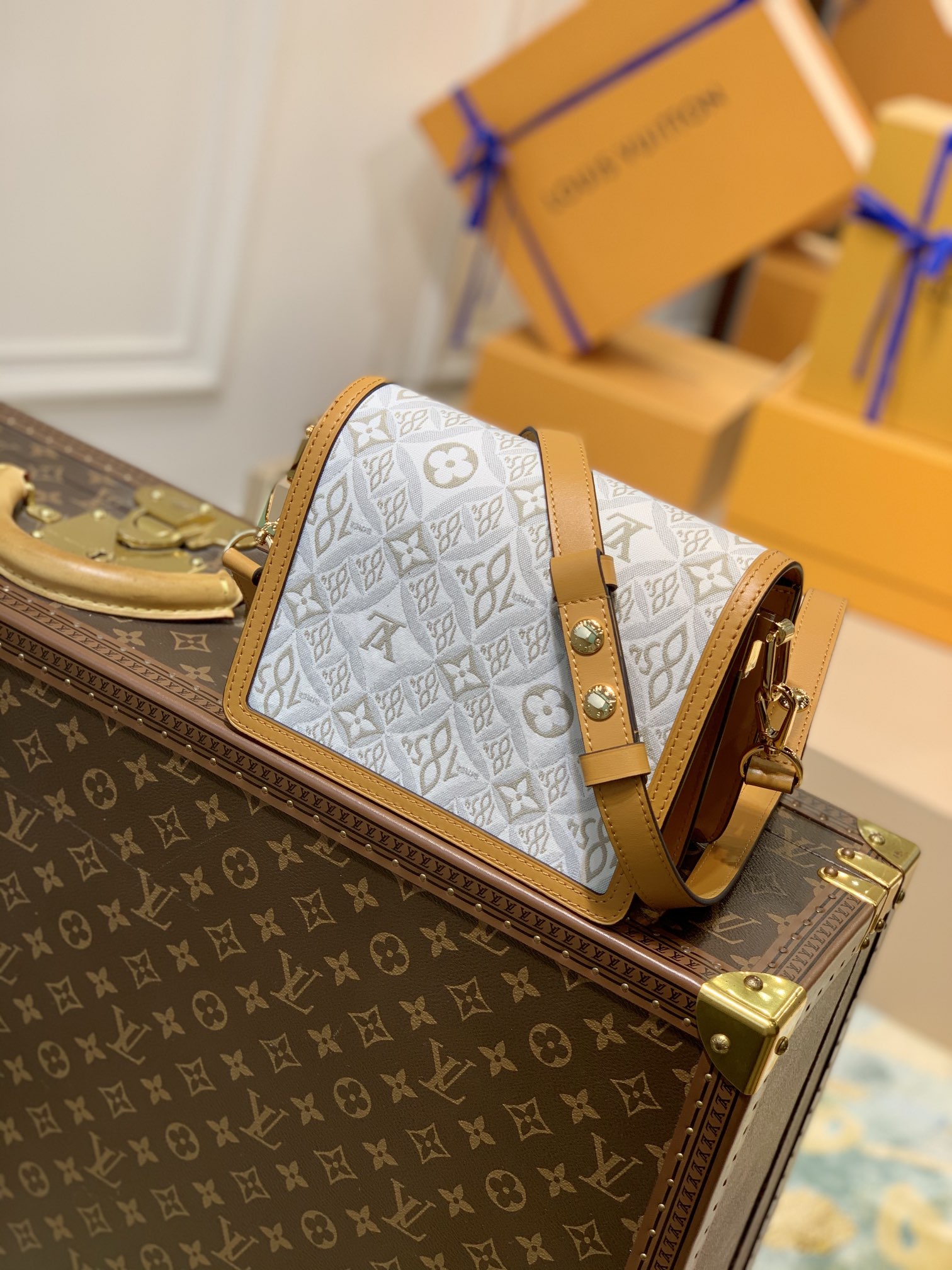 Louis Vuitton Mini Dauphine Bag-20*15*9CM Louis Vuitton Mini Dauphine Bag-20*15*9CM