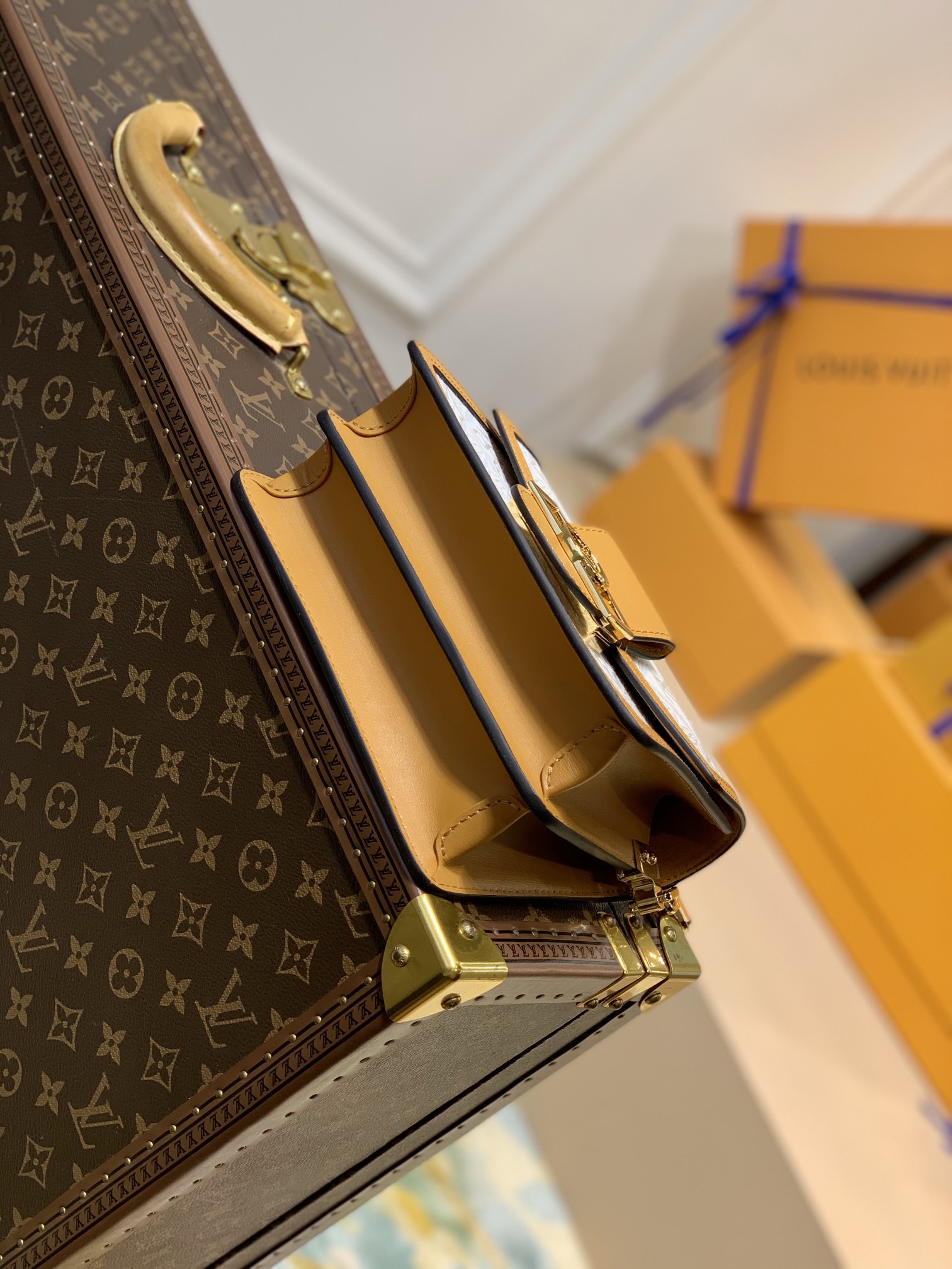 Louis Vuitton Mini Dauphine Bag-20*15*9CM Louis Vuitton Mini Dauphine Bag-20*15*9CM