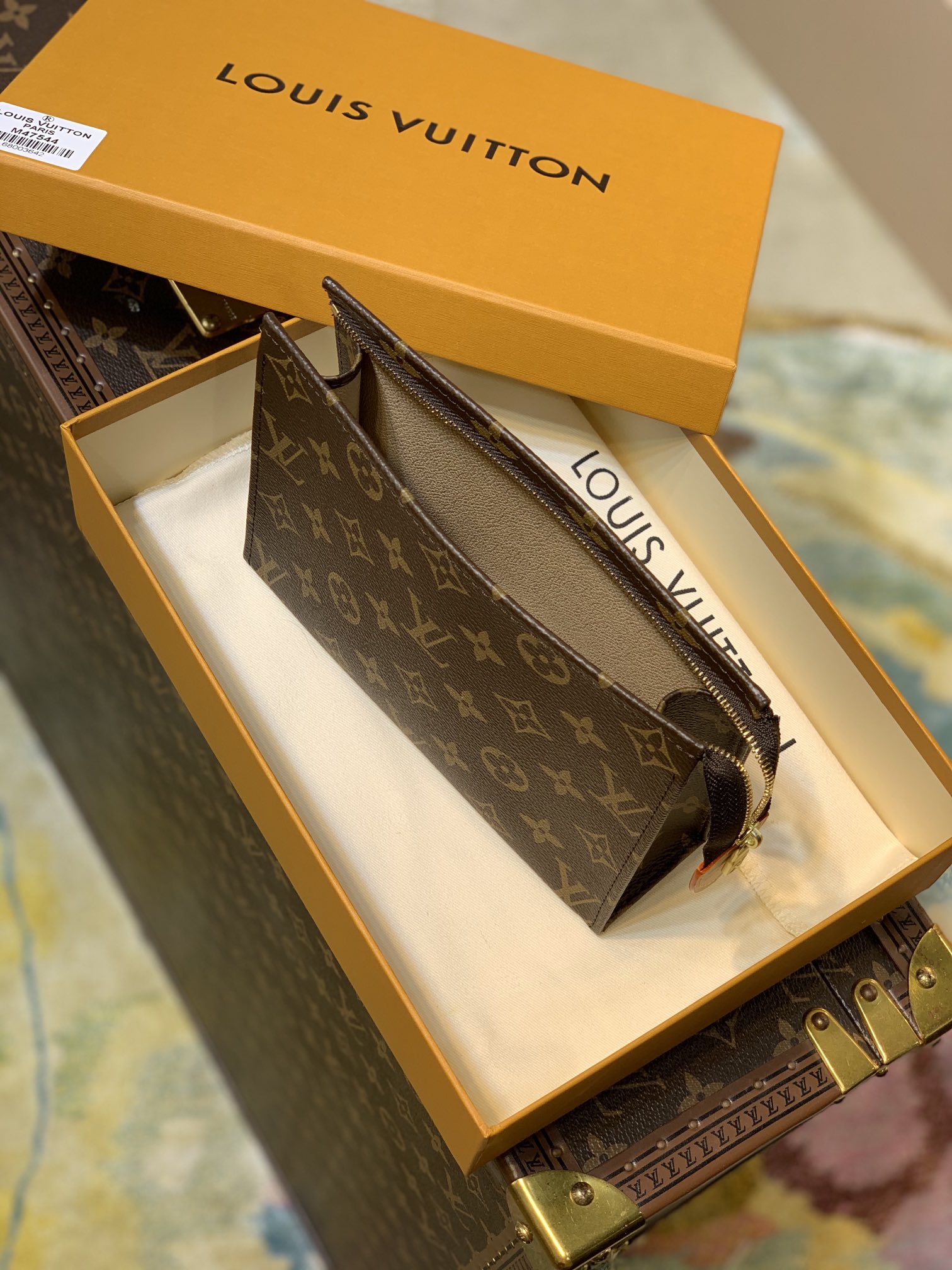 Louis Vuitton Toiletry Pouch -19* 15*6CM Louis Vuitton Toiletry Pouch -19* 15*6CM