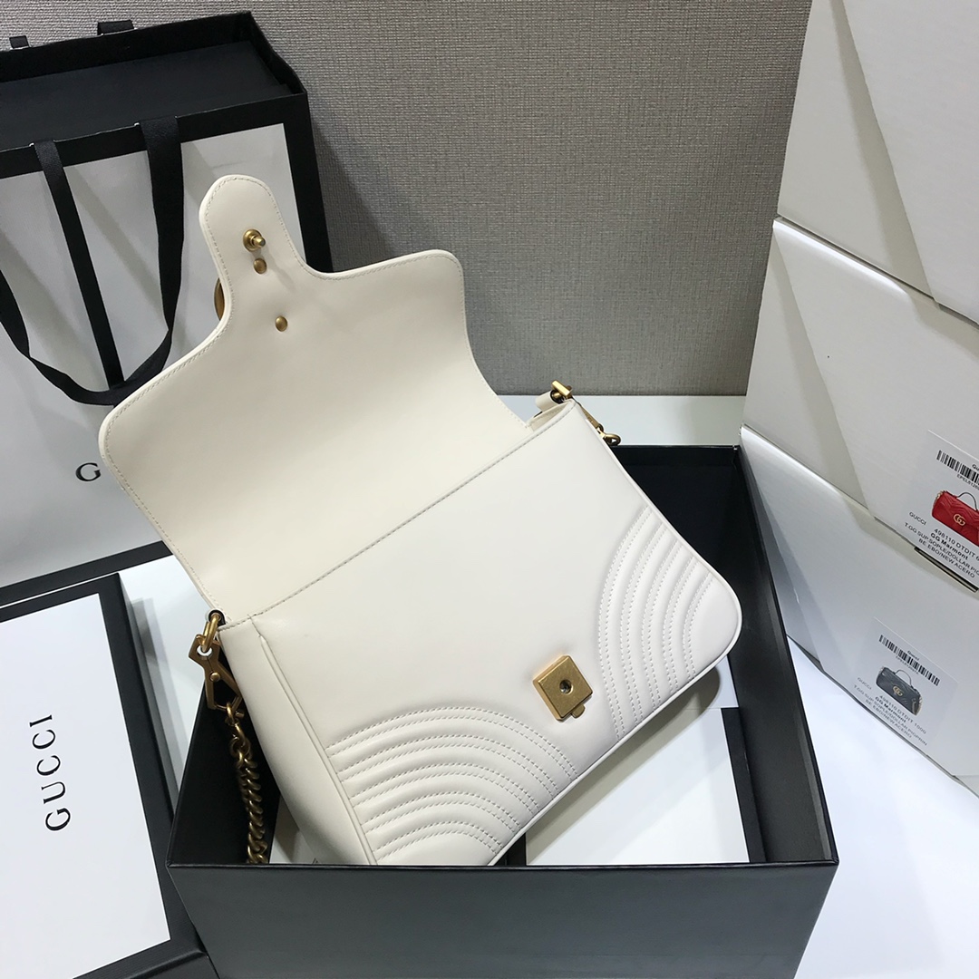 Gucci Marmont Bag-27*19*11CM Gucci Marmont Bag-27*19*11CM
