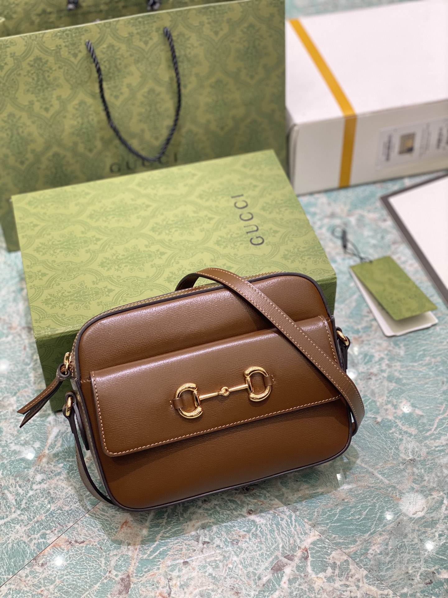Gucci 1955 Handbag-22.5*17*6.5CM