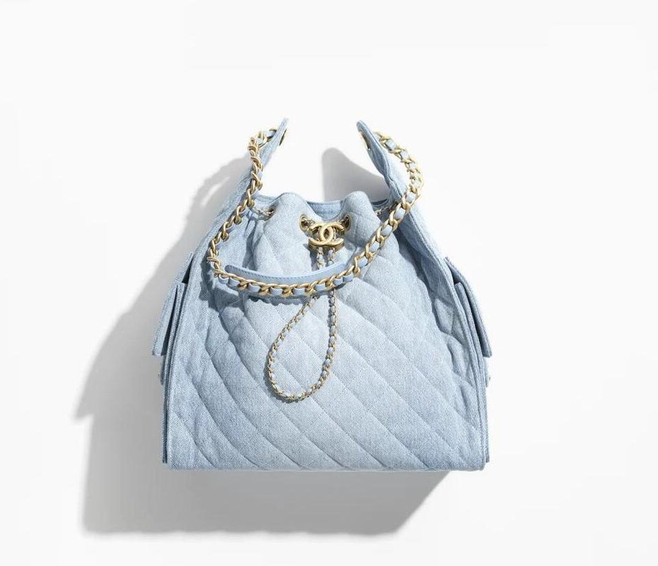 CHANEL 25 Denim Small Handbag