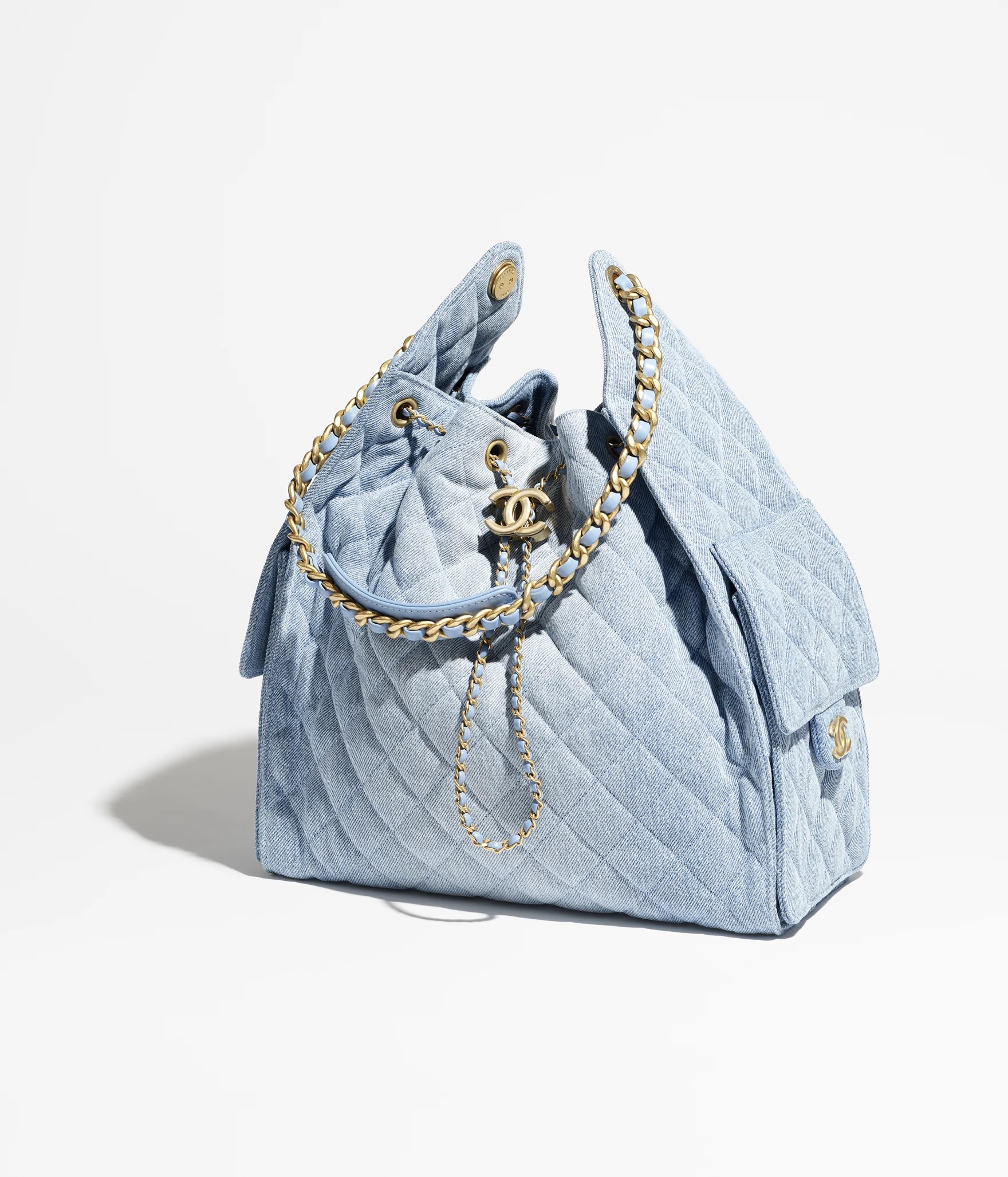 CHANEL 25 Denim Small Handbag