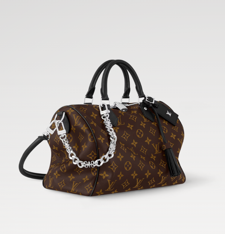 LOUIS VUITTON SPEEDY SOFT 30 DARK M12243