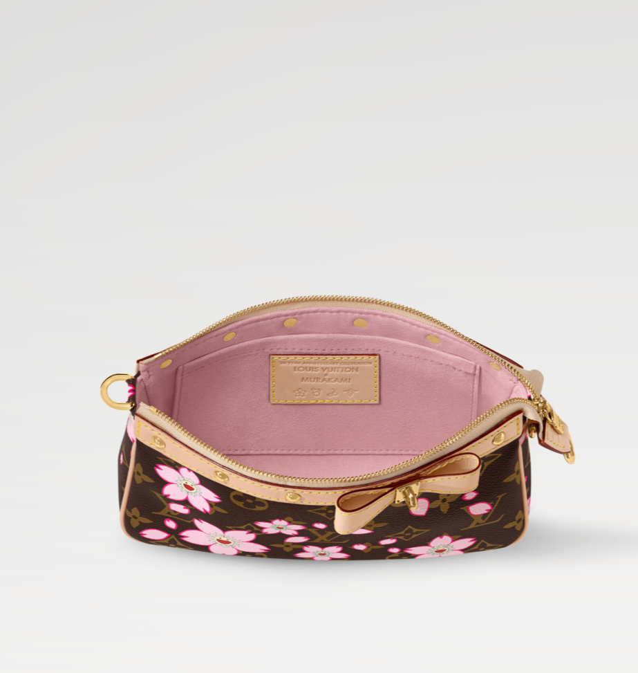 LOUIS VUITTON MURAKAMI LV × TM POCHETTE ACCESSORY M13666 (22*13*4cm)