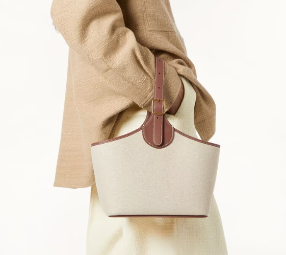 LORO PIANA Bobbin Bucket bag