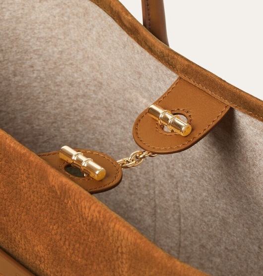 LORO PIANA Ghiera Shopper Small Calfskin