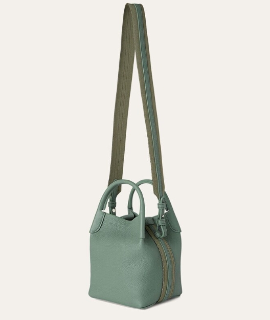 LORO PIANA Micro Bale bag Grained Calfskin