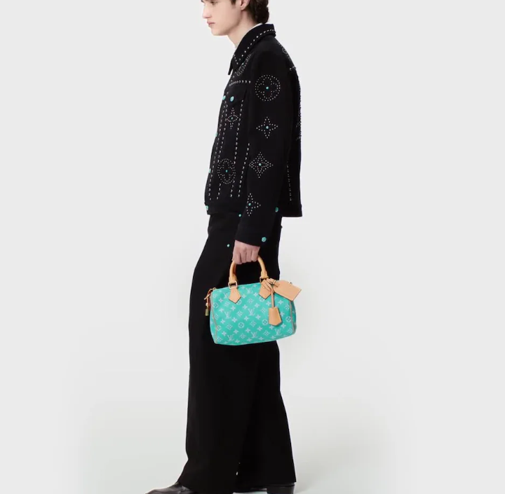 LOUIS VUITTON SPEEDY P9 BANDOULIÈRE 25 Turquoise