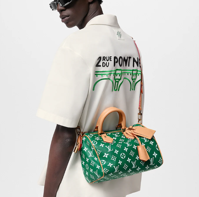 LOUIS VUITTON SPEEDY P9 BANDOULIÈRE 25 Green