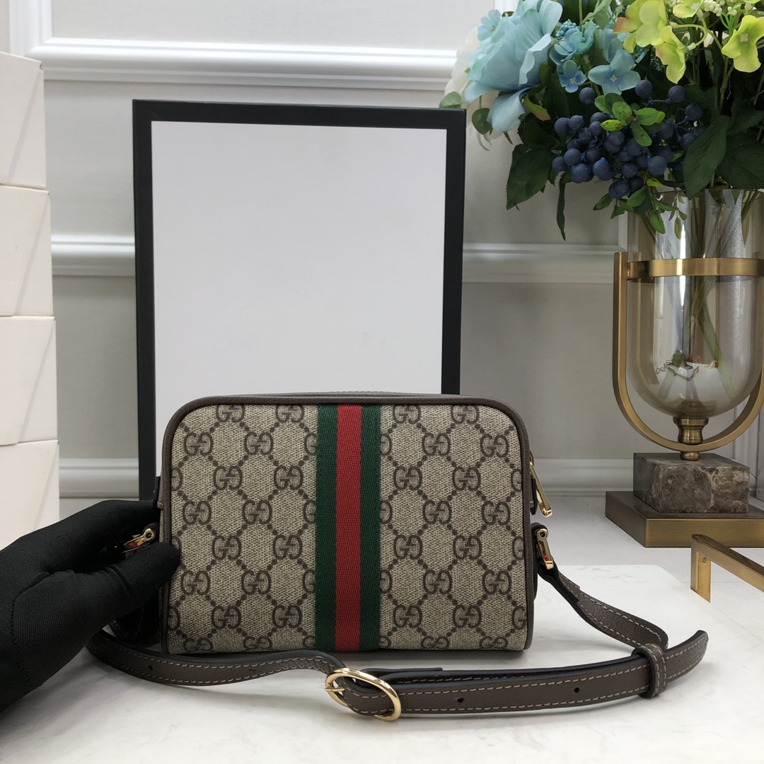 Gucci Ophidia SupremeBag-17.5x12x5.5CM