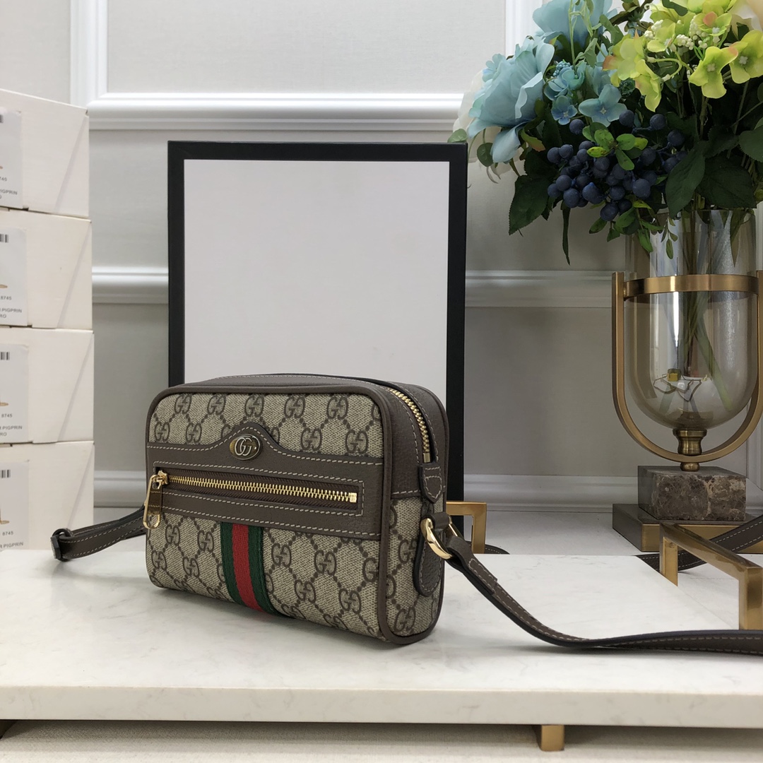 Gucci Ophidia SupremeBag-17.5x12x5.5CM