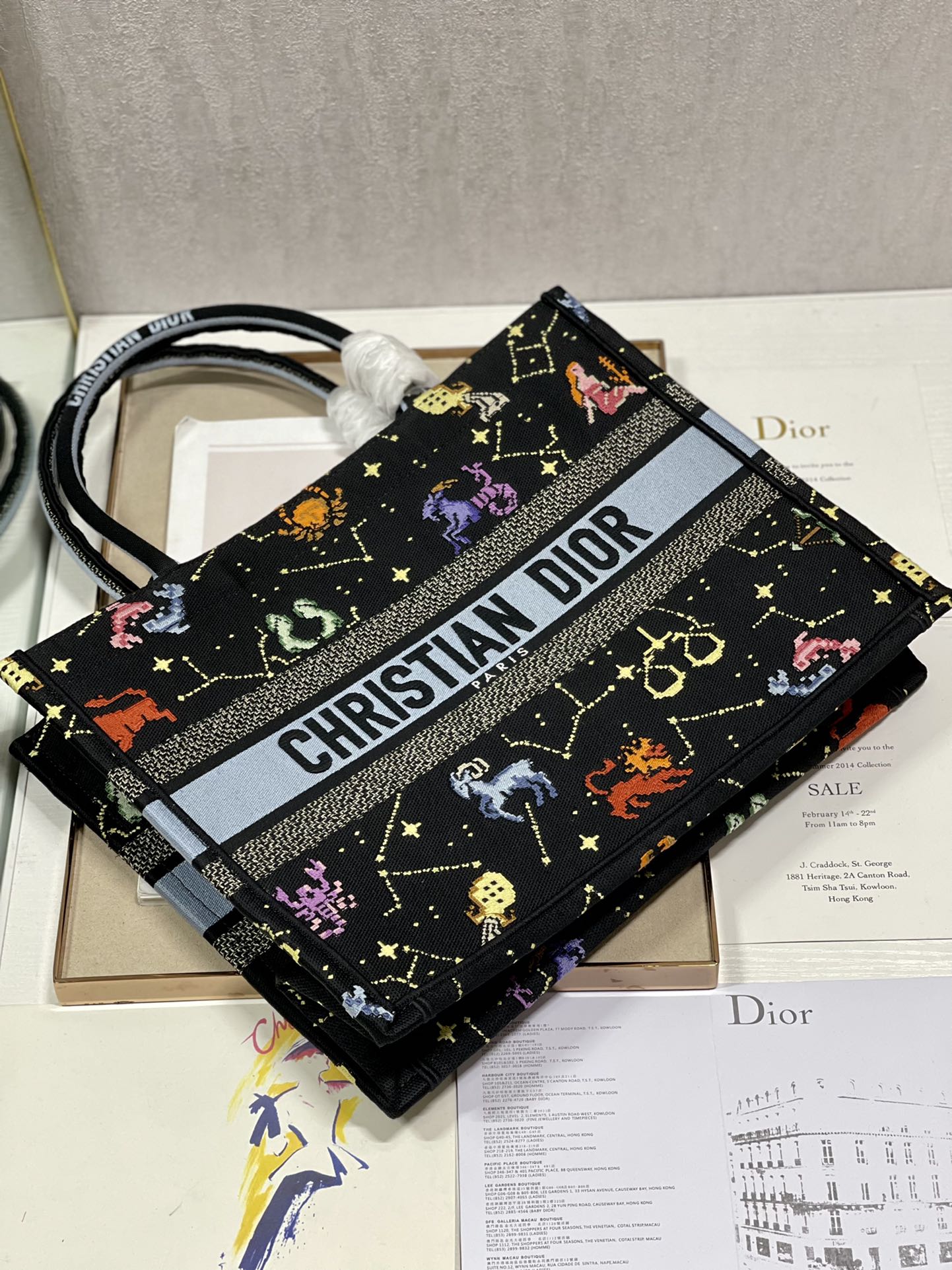 Diro Small Book Tote-36.5CM