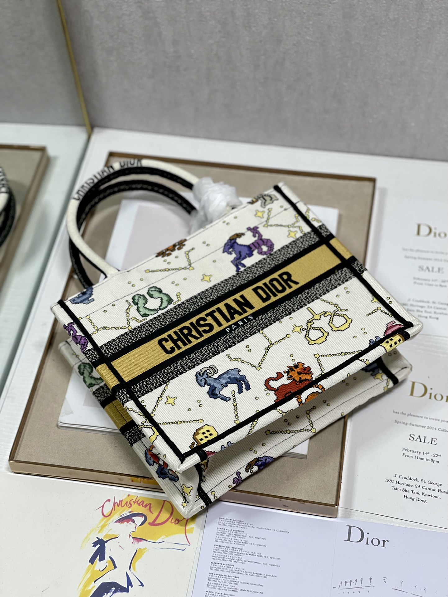 Diro Small Book Tote-26*8*22CM