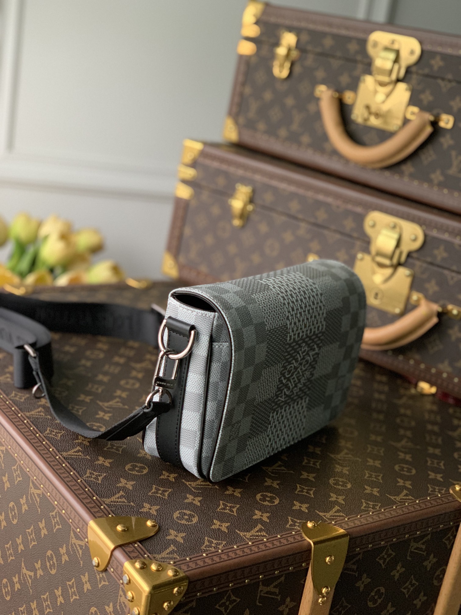 Louis Vuitton Studio Messenger Bag-23.5* 14*5 CM