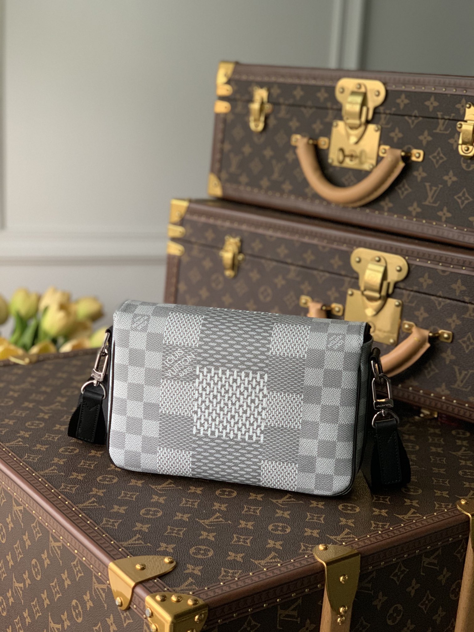 Louis Vuitton Studio Messenger Bag-23.5* 14*5 CM