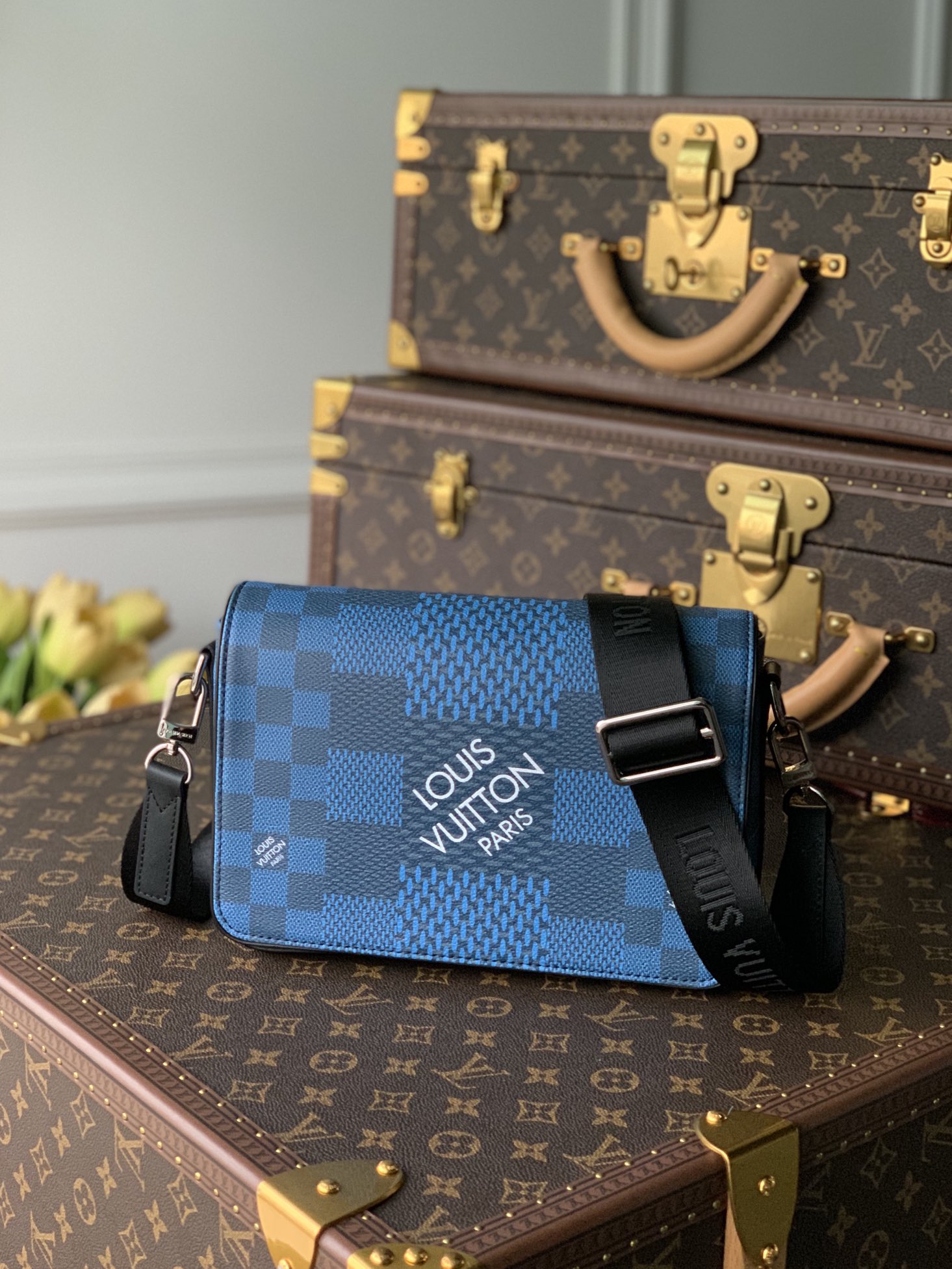 Louis Vuitton Studio Messenger Bag-23.5* 14*5 CM