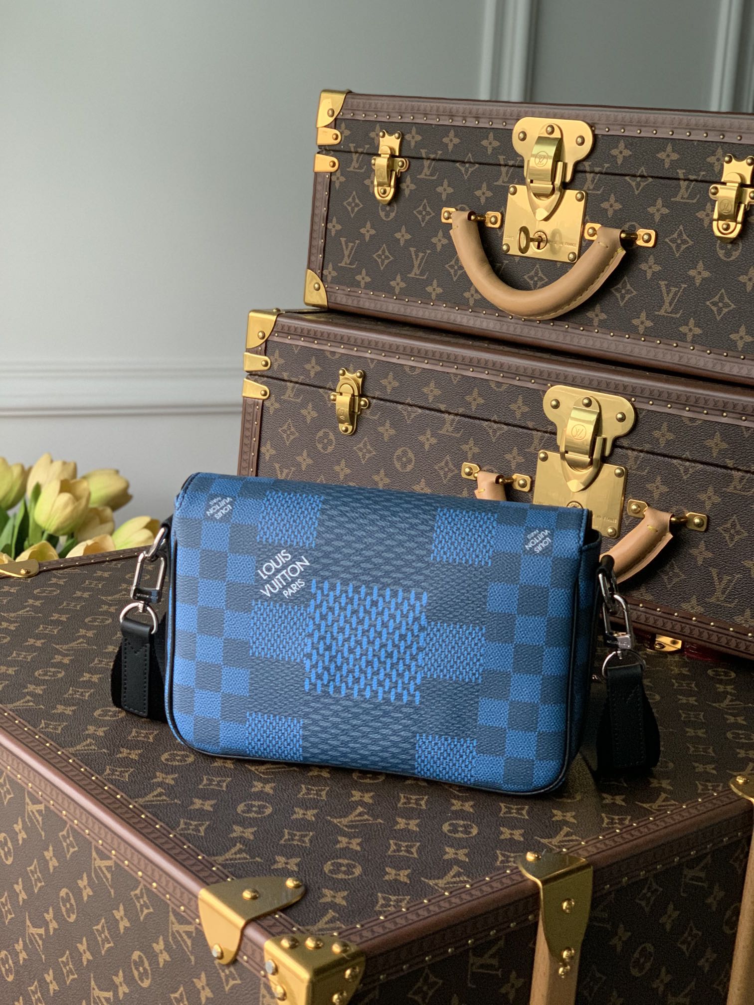 Louis Vuitton Studio Messenger Bag-23.5* 14*5 CM