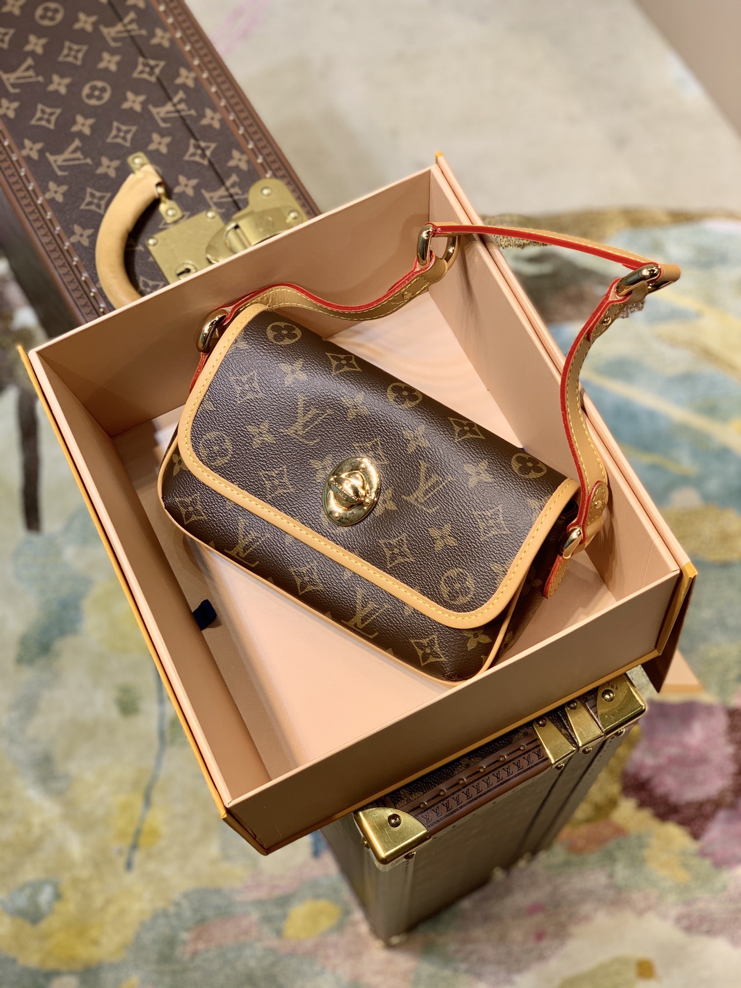 Louis Vuitton Tikal PM-22.5×13×8CM