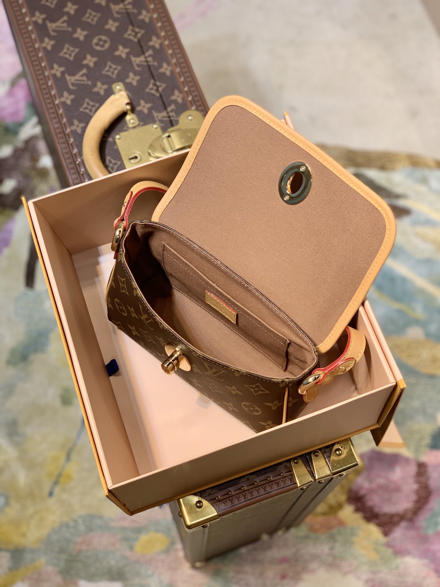 Louis Vuitton Tikal PM-22.5×13×8CM