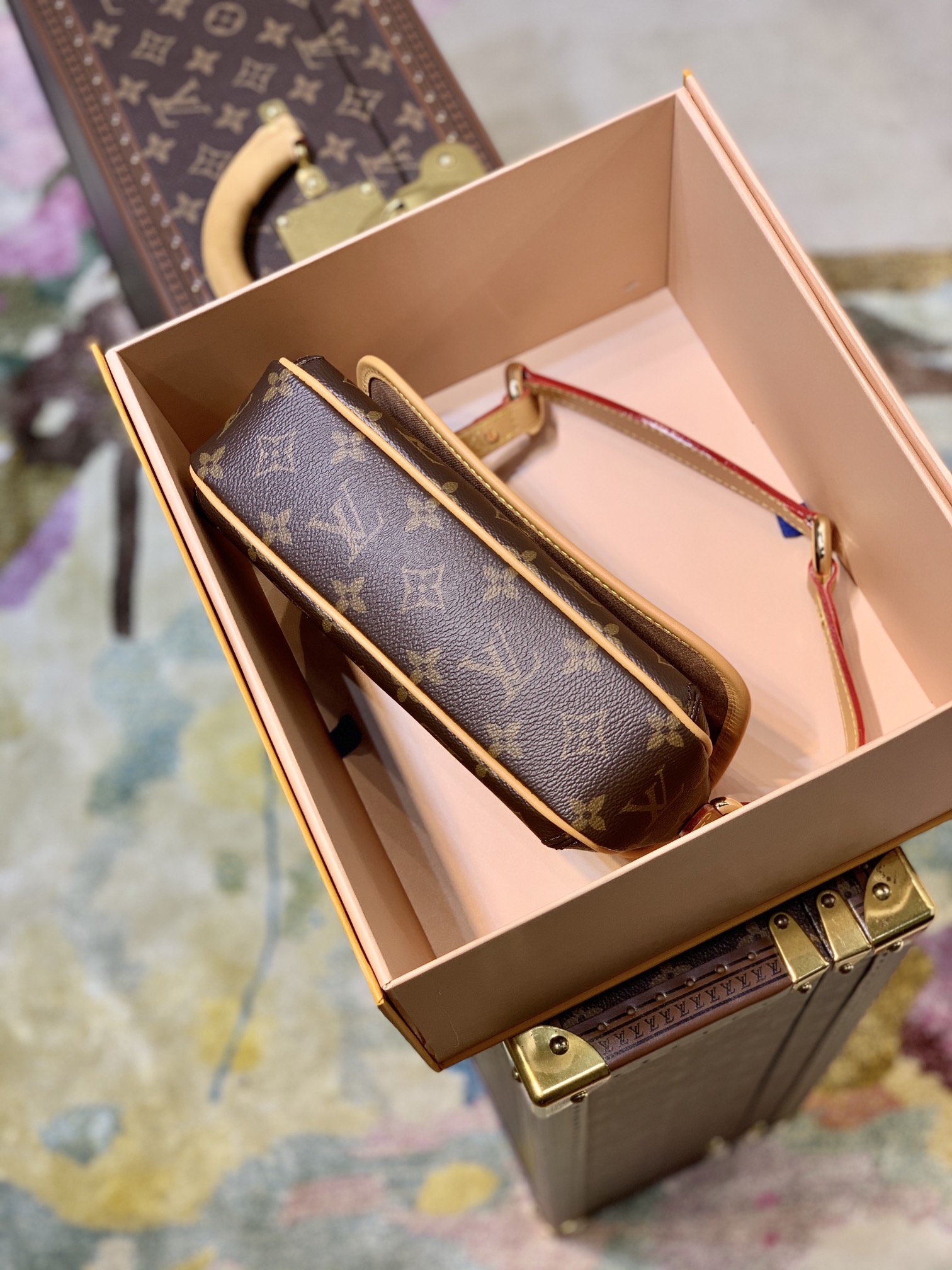 Louis Vuitton Tikal PM-22.5×13×8CM