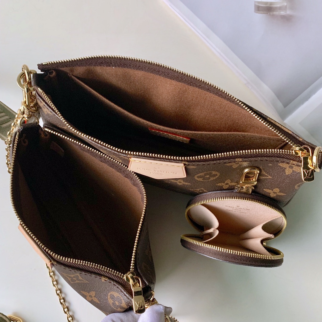 Louis Vuitton Multi Pochette Accessoires-25*13&20*11*10CM