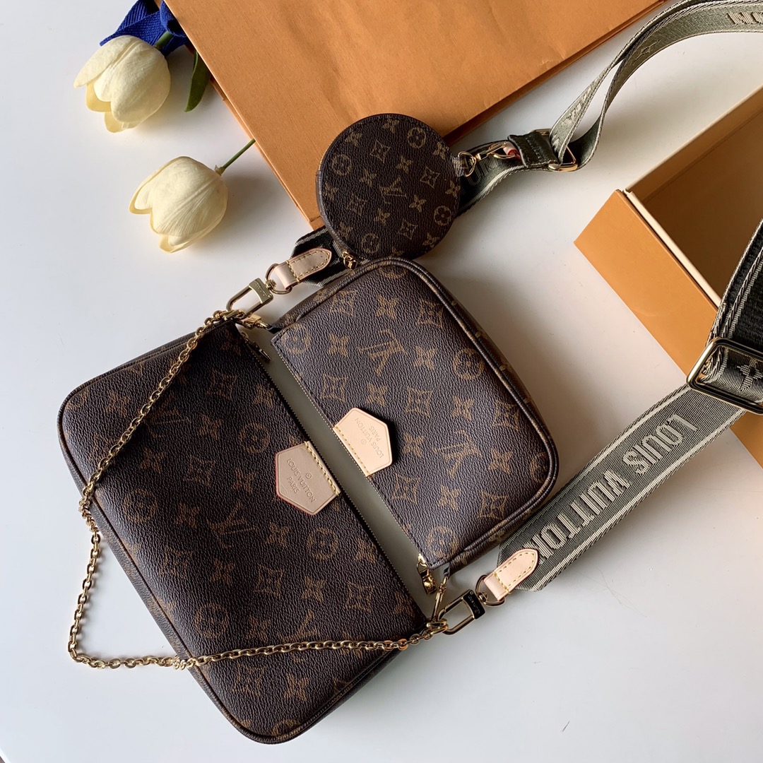 Louis Vuitton Multi Pochette Accessoires-25*13&20*11*10CM