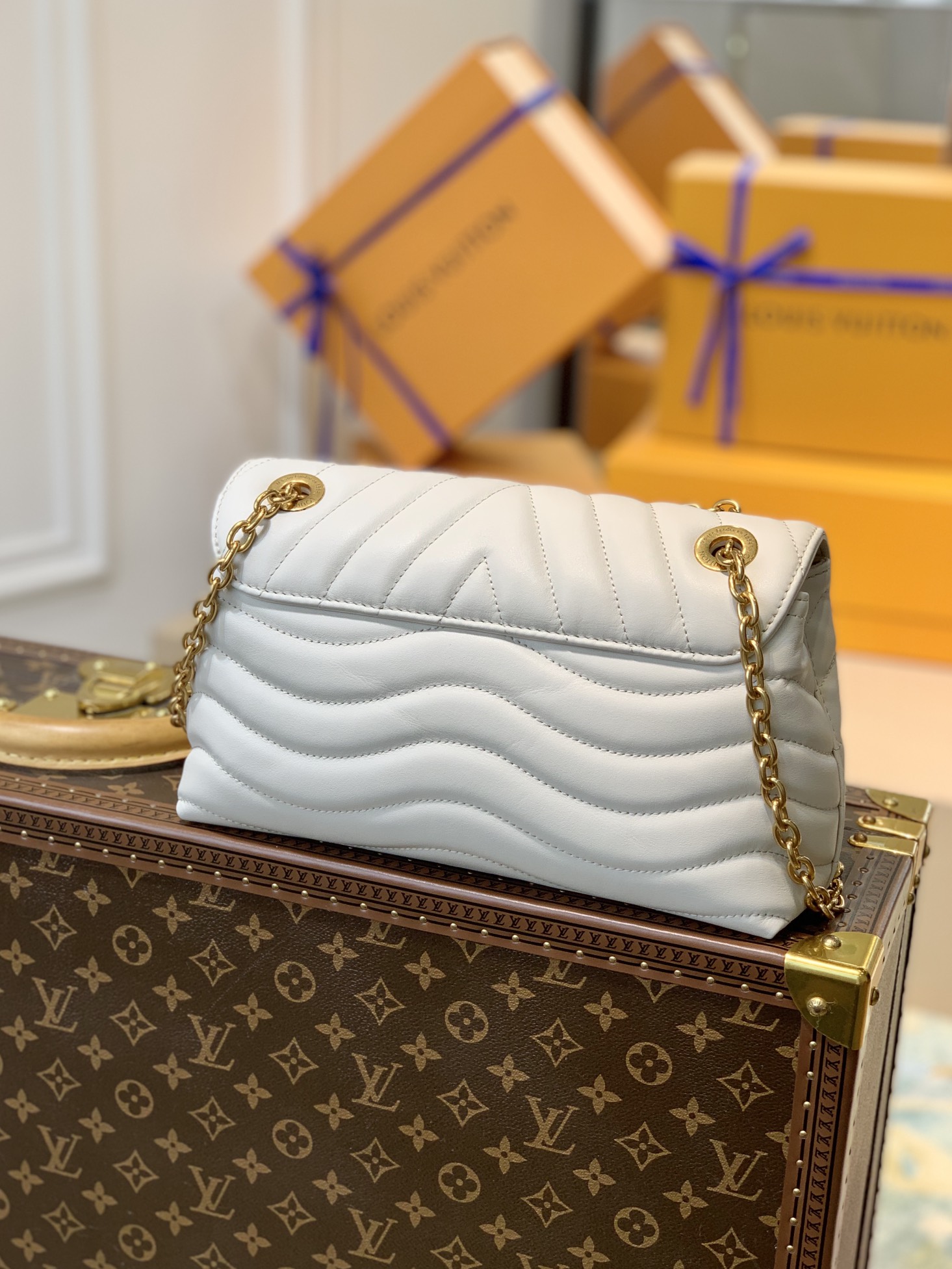 Louis Vuitton New Wave Bag-24x14x9CM Louis Vuitton New Wave Bag-24x14x9CM