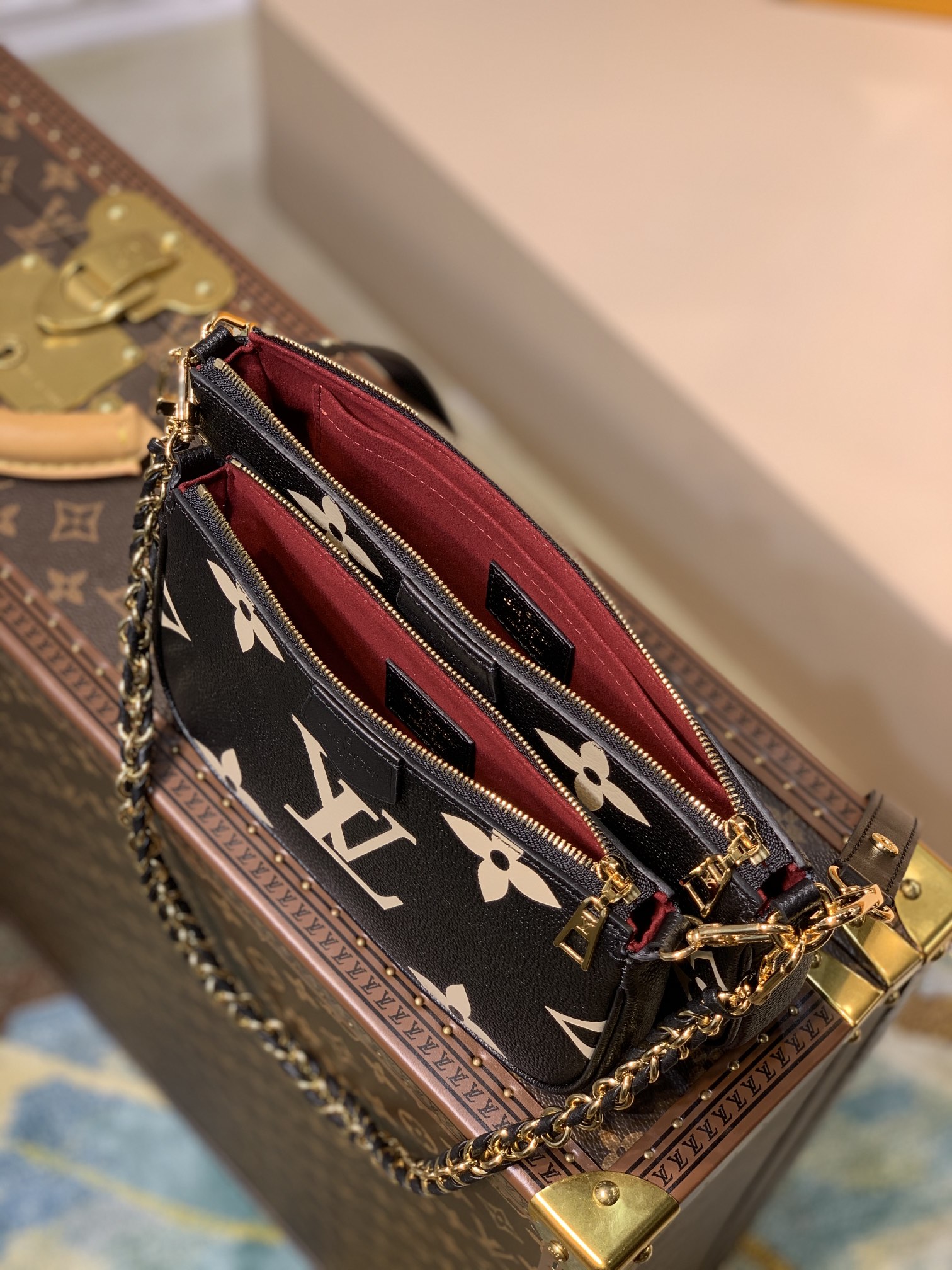 Louis Vuitton Multi Pochette Accessoires-25*13&20*11*10CM