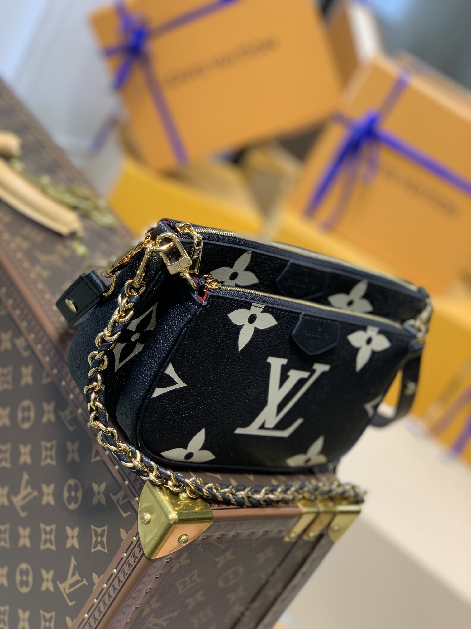 Louis Vuitton Multi Pochette Accessoires-25*13&20*11*10CM