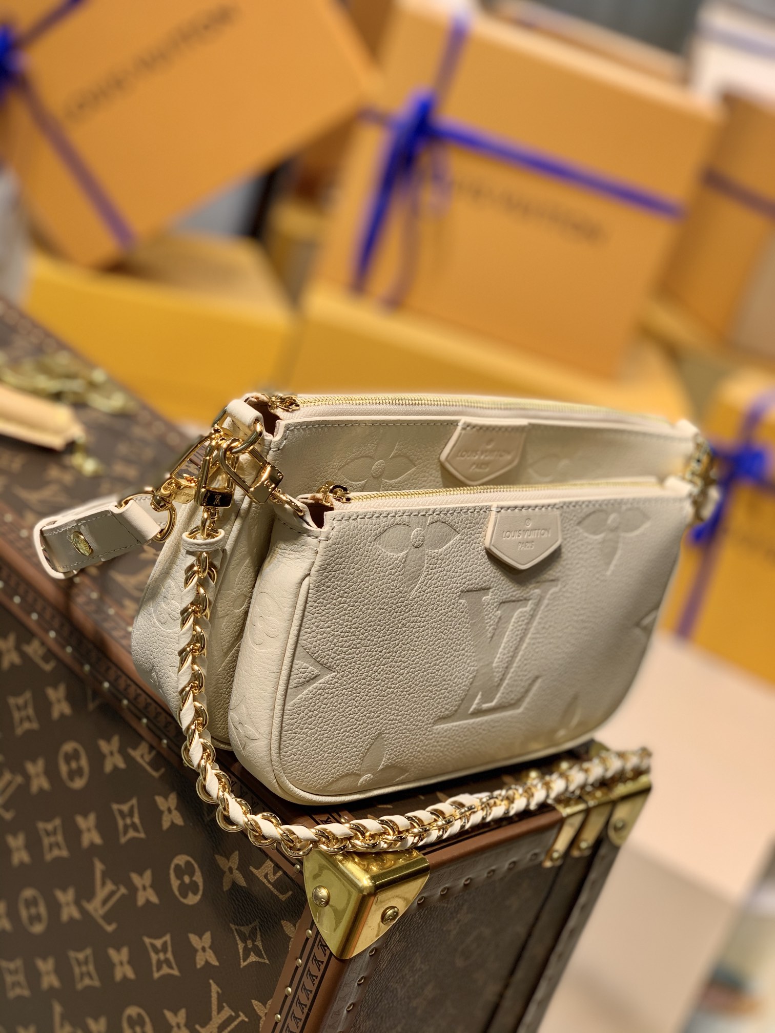 Louis Vuitton Multi Pochette Accessoires-25*13&20*11*10CM