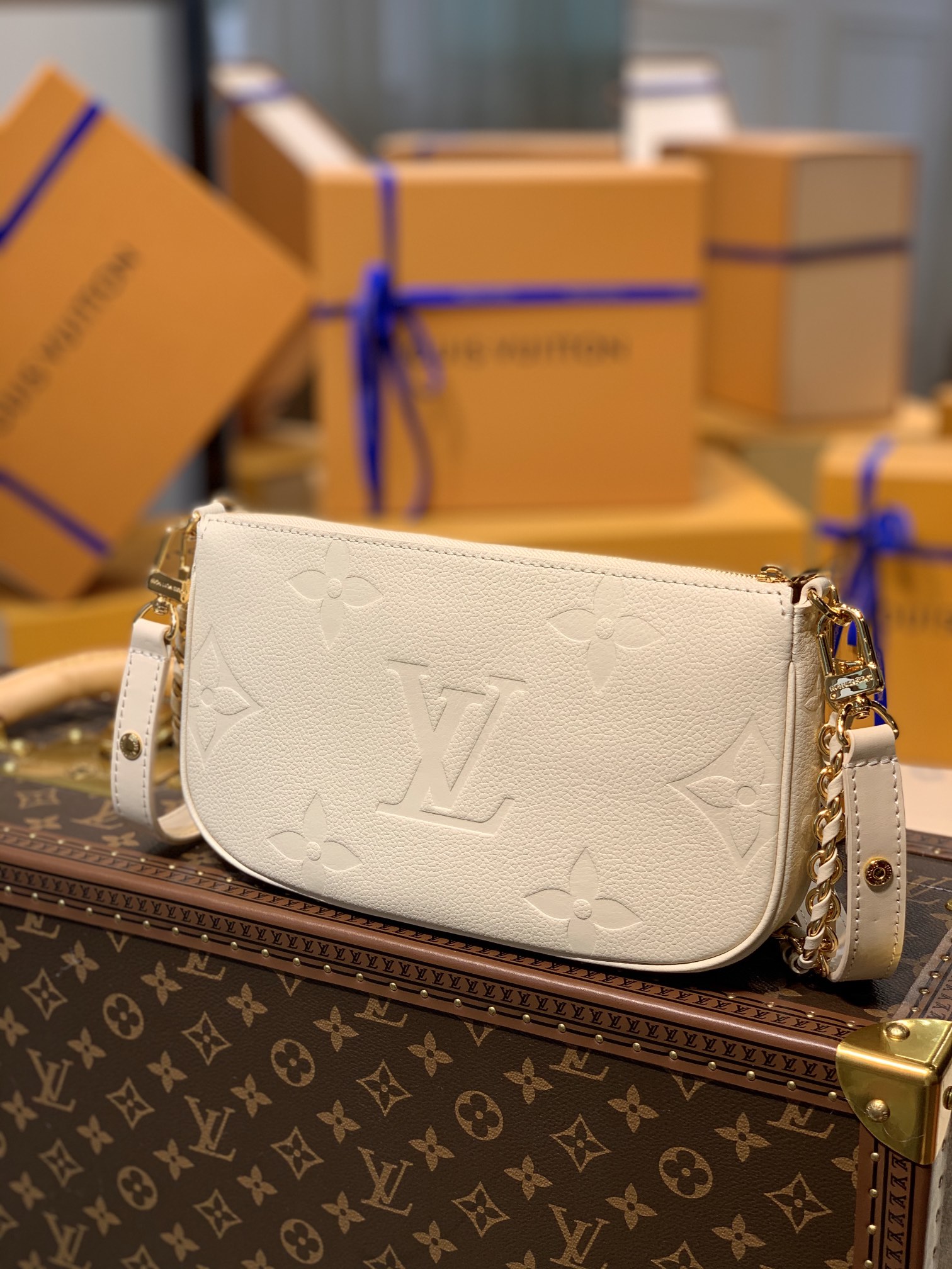 Louis Vuitton Multi Pochette Accessoires-25*13&20*11*10CM