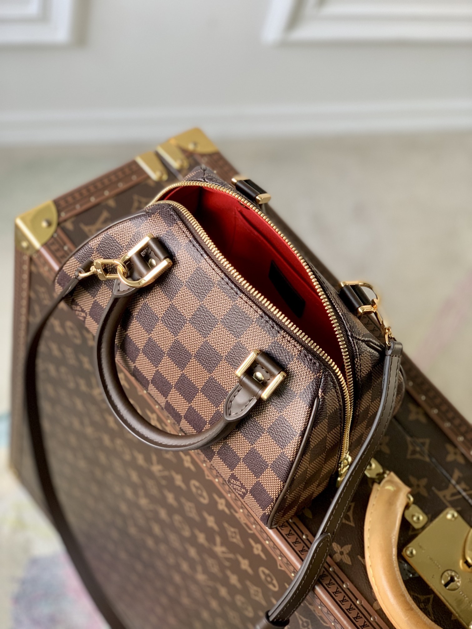 Louis Vuitton Handbags-23*13*14CM