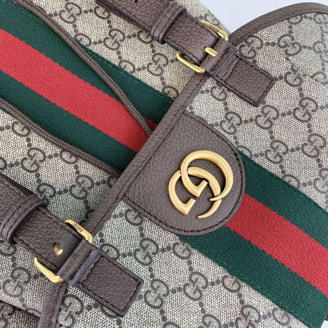 Gucci GG SupremeBackpack-24*40*16CM Gucci GG SupremeBackpack-24*40*16CM