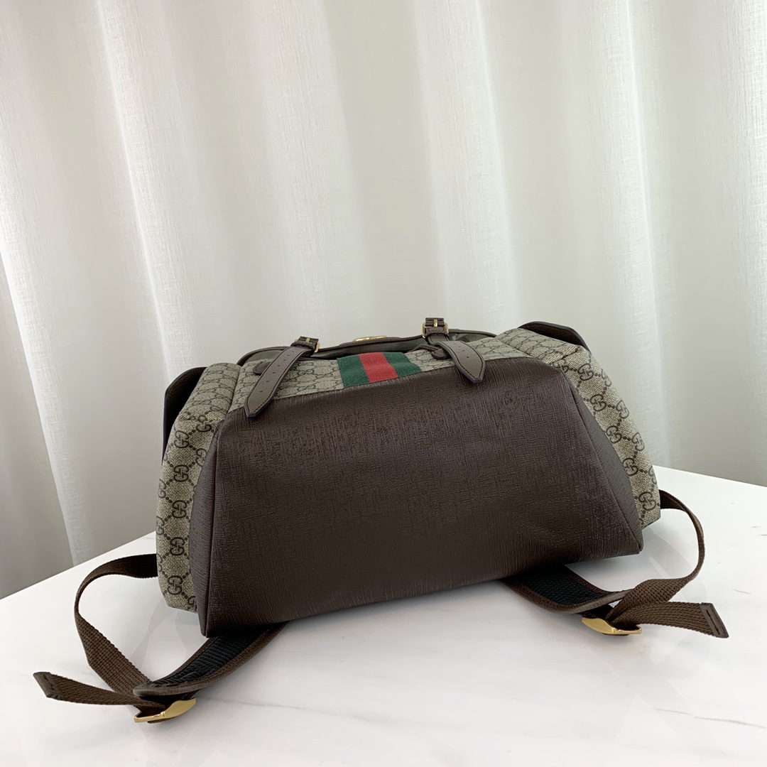 Gucci GG SupremeBackpack-24*40*16CM Gucci GG SupremeBackpack-24*40*16CM