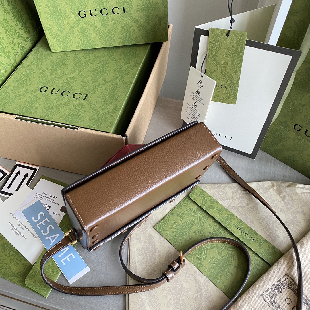 Gucci Small Handbags-20.5×15.5x6CM
