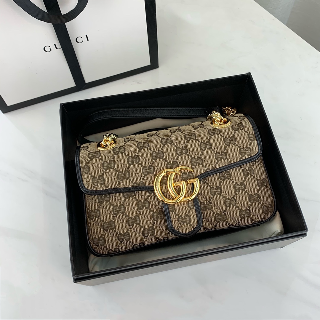 Gucci Marmont Bag-14*23*6CM Gucci Marmont Bag-14*23*6CM