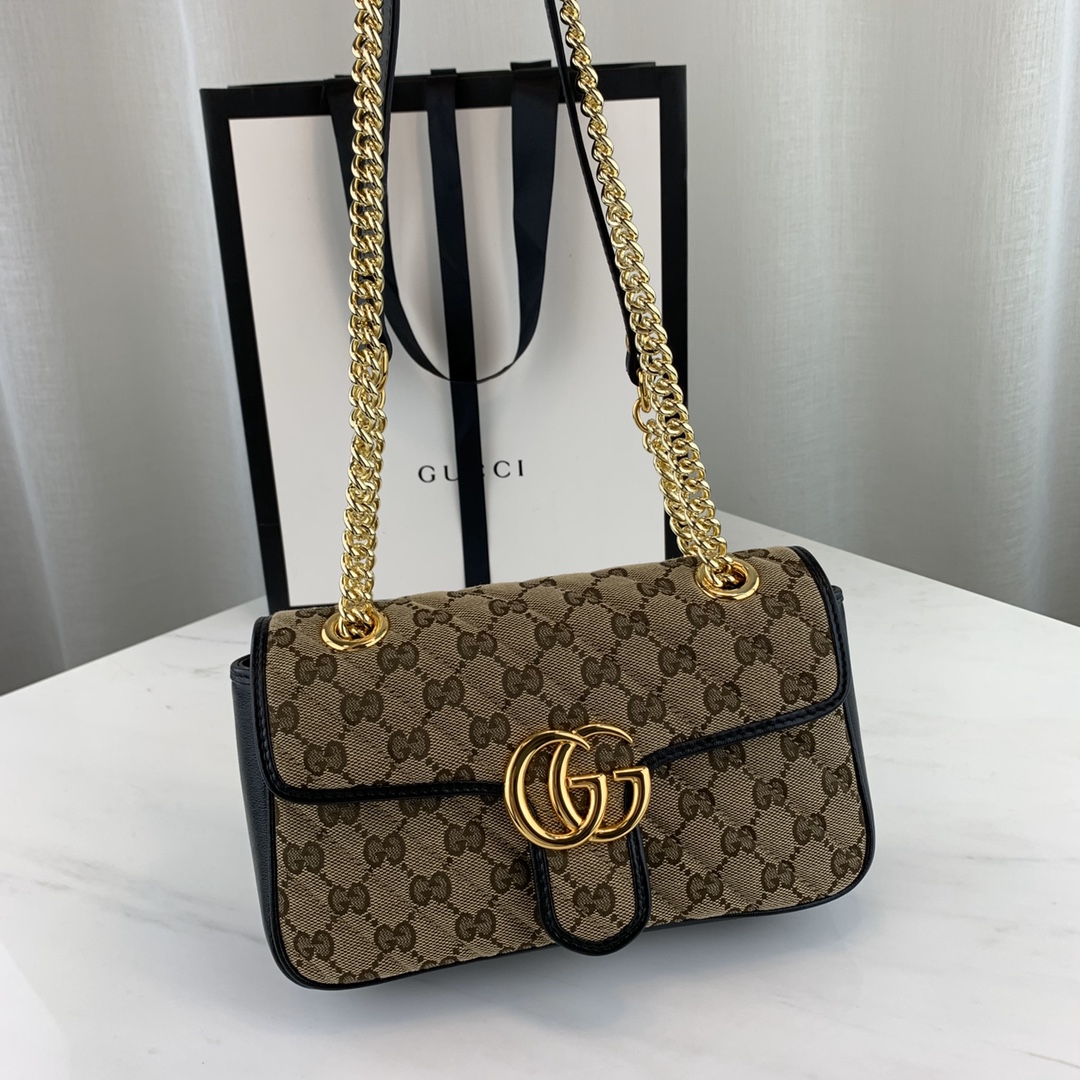 Gucci Marmont Bag-14*23*6CM Gucci Marmont Bag-14*23*6CM