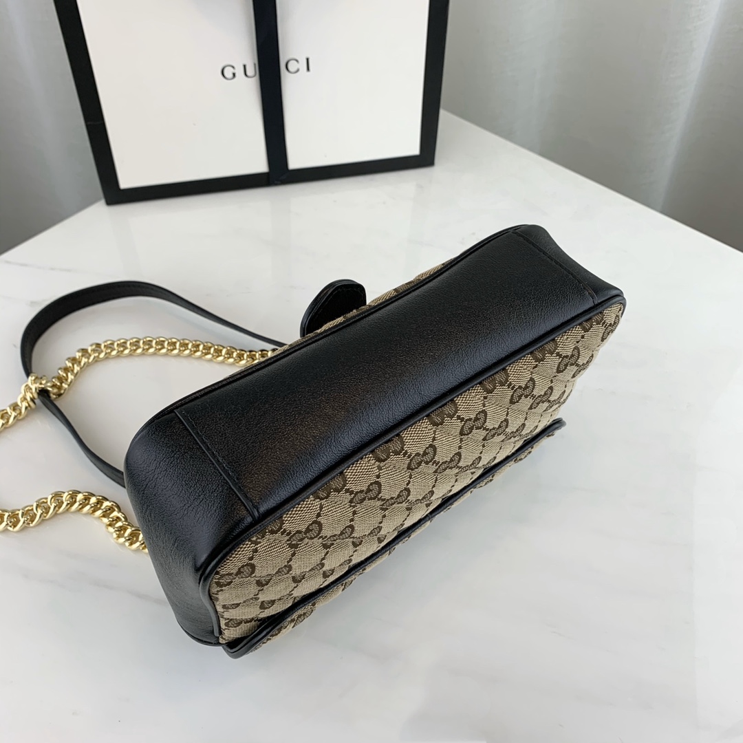 Gucci Marmont Bag-14*23*6CM Gucci Marmont Bag-14*23*6CM