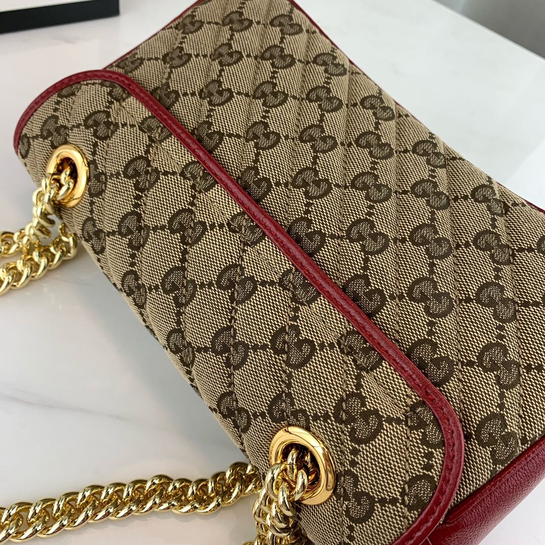 Gucci Marmont Bag-14*23*6CM Gucci Marmont Bag-14*23*6CM