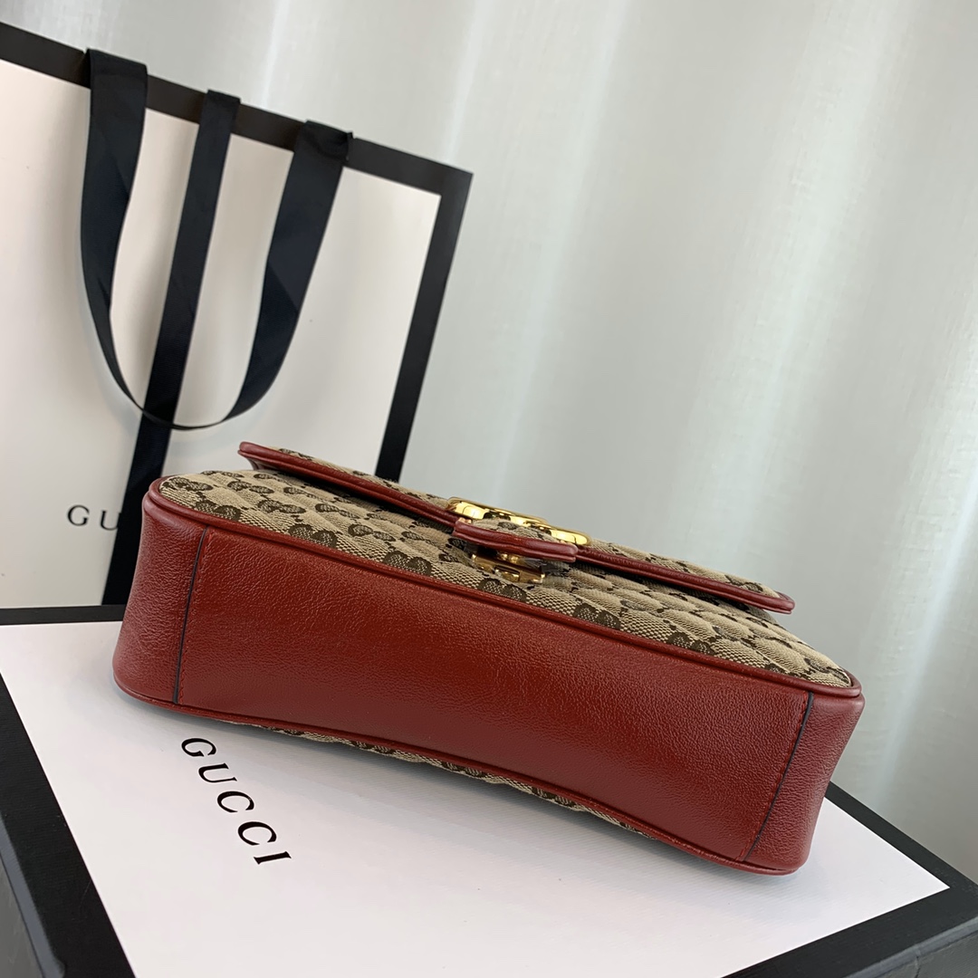 Gucci Marmont Bag-14*23*6CM Gucci Marmont Bag-14*23*6CM