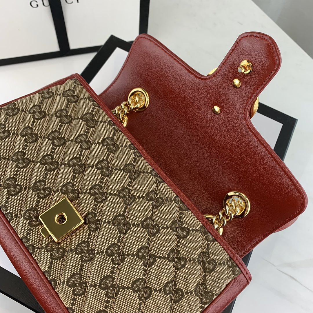 Gucci Marmont Bag-14*23*6CM Gucci Marmont Bag-14*23*6CM