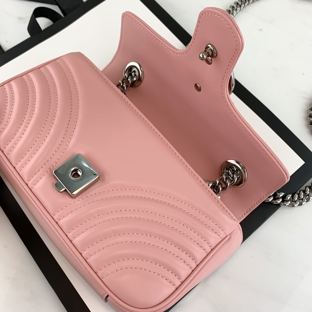 Gucci Marmont Bag-14*23*6CM Gucci Marmont Bag-14*23*6CM