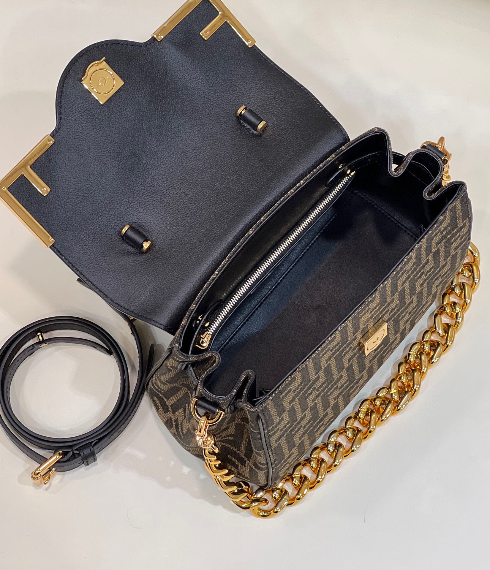Fendace Versace by Fendi Bag-25*15*22CM